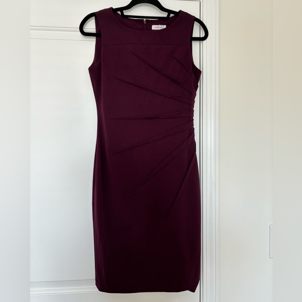 Calvin Klein violet/purple dress, size 4